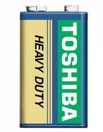Батарейка TOSHIBA 6F22 коробка 1x1 шт. 00152672