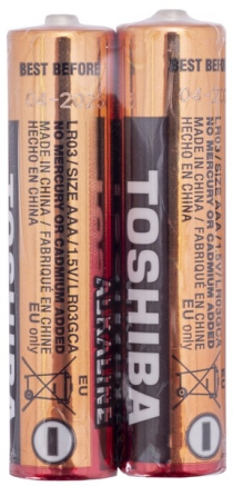 Батарейка TOSHIBA LR03 Economy Alkaline SP 1X2 00159944