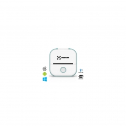 Принтер чеков UKRMARK P02GN Bluetooth, бело-зеленый (00912)