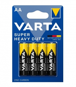 Батарейка Varta Super Heavy Duty вугільно-цинкова AA блістер, 4 шт 02006101414