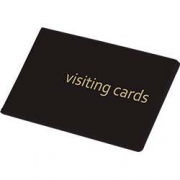 Визитница для 24 визиток, PVC, черная Panta Plast 0304-0001-01