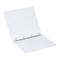 Реєстратор "Панорама" А4/4R/25 PVC, білий Panta Plast 0316-0022-09