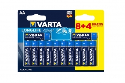 Батарейка Varta Longlife Power щелочная AA блистер, 12 шт 04906121472