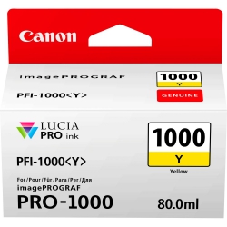 Чорнильниця Canon PFI-1000Y (yellow) 0549C001