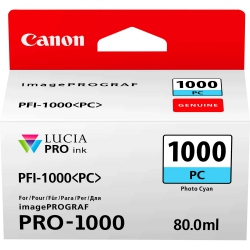 Чорнильниця Canon PFI-1000PC (Photo Cyan) 0550C001