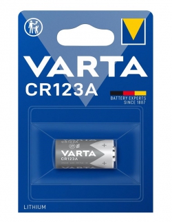 Батарейка Varta литиевая CR123 блистер, 1 шт 06205301401