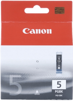 Чорнильниця Canon PGI-5Bk, iP4200/4300/4500/5200//5300, iX4000/5000, MP500/530/800/830 0628B024