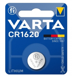 Батарейка Varta літієва CR1620 блістер, 1 шт 06620101401