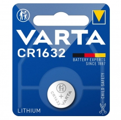 Батарейка Varta литиевая CR1632 блистер, 1 шт 06632101401