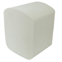 Бумага туалетная листовой целлюлозы., 2-х слой., 150шт. белый Buroclean 10100012