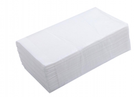 Полотенца бумажные целлюлозные V-образные.,160шт., 2-х слойные, белый Buroclean 10100103