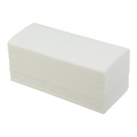 Рушники целюлозні V-подібні, 150шт, 23х21 см, 2-х сл., білі, Buroclean Eurostandart 10100109