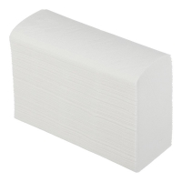 Рушники целюлозні Z-подібні, 200шт, 20х23 см, 2х сл., білий BUROCLEAN Buroclean 10100115