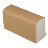 Рушники макулатурні Z-подібні, 200 шт., 22х23 см, сірий BUROCLEAN Buroclean 10100117