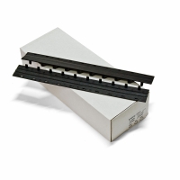 Пластини Press-binder 10мм чорн, уп/50 1440721