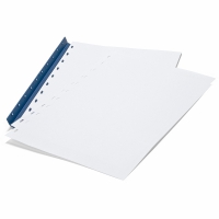 Пластини Press-binder 20мм біл, уп/50 1480710