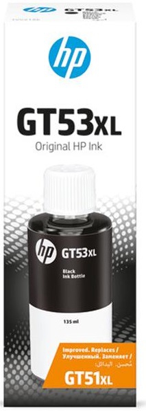 Чернила HP GT53XL Ink Tank 115/315/319/410/415/419, Smart Tank 500/515/530/615 Black (6000 стр) 1VV21AE