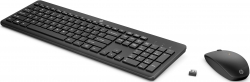 Комплект клавиатура и мышь НР 235, WL, EN/RU, чёрный 1Y4D0AA