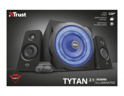 Акустическая система (Колонки) Trust 2.1 GXT 628 Tytan Illuminated Speaker Set Black 20562_TRUST