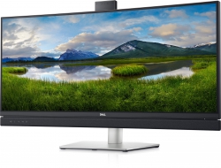 Монiтор LCD 34" DELL C3422WE HDMI, DP, USB-C, MM, RJ-45, IPS, 3440x1440, CURVED, HAS, Cam 210-AYLW