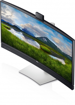 Монiтор LCD 34" DELL C3422WE HDMI, DP, USB-C, MM, RJ-45, IPS, 3440x1440, CURVED, HAS, Cam 210-AYLW