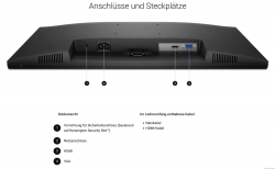 Монітор DELL 23.8&quot; SE2425HM D-Sub, HDMI, IPS, 100Hz 210-BQZT