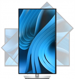 Монітор DELL 27&quot; P2725QE HDMI, DP, USB-C, RJ-45, IPS, 3840x2160, 100Hz, sRGB 99%, Pivot 210-BRDS