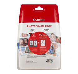 Комплект Canon No.481: картриджі CLI-481+ папір Canon PP-201 50 л 2101C004