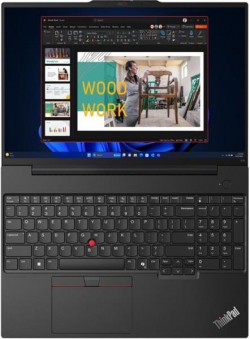 Ноутбук Lenovo ThinkPad E16-G2 16&quot; WUXGA IPS AG, AMD R5-7535HS, 32GB, F1TB, UMA, DOS, чорний 21M5001TRA