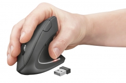 Миша Trust Verto Ergonomic, WL, Чорний 22879_TRUST