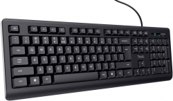 Клавіатура мембрана Trust Primo 104Key, USB-A, EN/UKR, чорний 24391_TRUST