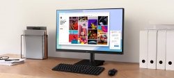 Монітор LG 23.8&quot; 24MS500-B 2xHDMI, Audio, IPS, 100Hz 24MS500-B.ADRZ