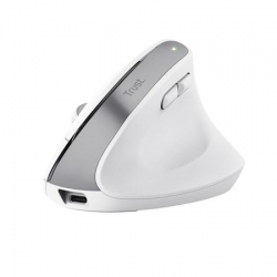 Миша Trust Bayo+ Multidevice Ergonomic, BT/WL/USB-A, біла 25399_TRUST