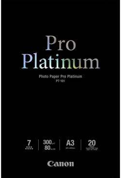 Папір Canon A3 + Pro Platinum Photo Paper PT-101, 20л 2768B017