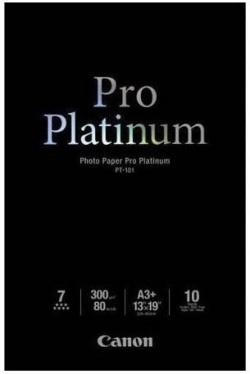 Бумага Canon A3+ Pro Platinum Photo Paper PT-101, 10л 2768B018