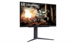 Монітор LG 27&quot; 27GS75Q-B 2xHDMI, DP, Audio, IPS, 2560x1440, 180Hz, 1ms, sRGB 99%, G-SYNC, FreeSync, Pivot, HDR10
