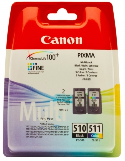 Картридж Canon PG-510Bk/CL-511 кольоров. Multi Pack 2970B010