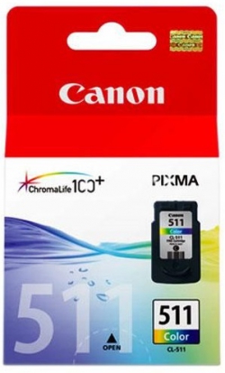 Картридж Canon CL-511 кольоровий MP260 2972B007