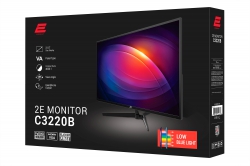 Монiтор LCD 31.5" 2E C3220B D-Sub, HDMI, Audio, VA, FreeSync 2E-C3220B-01.UA