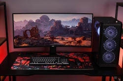 Монітор 2E GAMING 34&quot; G3424B 2xHDMI, DP, VA, 3440x1440, 180Hz, 1ms, NTSC 85%, CURVED, FreeSync, HAS 2E-G3424B-01.UA