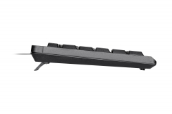 Клавиатура мембранная 2E KS108 104key, USB-A, EN/UK, чёрный 2E-KS108UB_UA