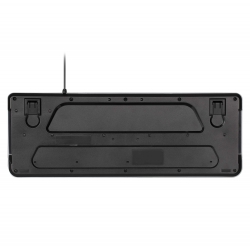 Клавіатура мембранна 2E KS120 104key, USB-A, EN/UK, White LED, чорний 2E-KS120UB_UA