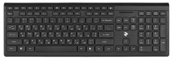 Клавіатура 2E KS210 Slim WL Black 2E-KS210WB