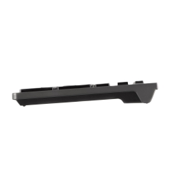 Клавиатура мембранная 2E KS280 120key, WL/BT, EN/UK, silent, чёрно-серая 2E-KS280WBGR_UA