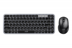 Комплект клавиатура и мышь 2E MK430 WL/BT, EN/UK, серо-чёрный 2E-MK430WBGR_UA