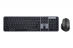 Комплект клавиатура и мышь 2E MK440 WL/BT, EN/UK, серо-чёрный 2E-MK440WBGR_UA