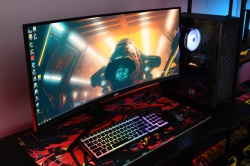 Монітор 2E GAMING 34" R3426B 2xHDMI, DP, VA, 3440x1440, 200Hz, 1ms, NTSC 85%, CURVED, FreeSync, HAS 2E-R3426B-01.UA