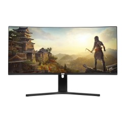 Монітор 2E GAMING 34" R3426B 2xHDMI, DP, VA, 3440x1440, 200Hz, 1ms, NTSC 85%, CURVED, FreeSync, HAS 2E-R3426B-01.UA