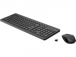 Комплект клавіатура та миша HP 330, WL, EN/RU, чорний 2V9E6AA
