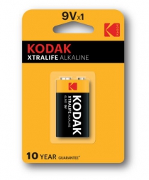 Батарейка KODAK XtraLife alk 6LR61 1шт. 30952010